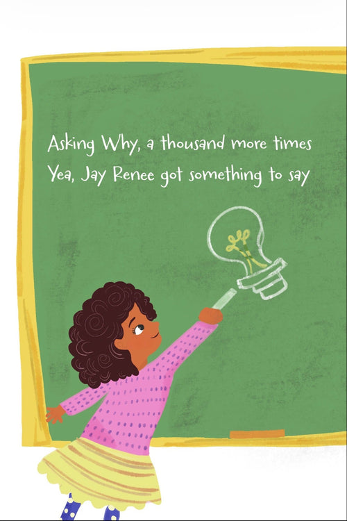Jay Renee Has Something To Say - Children's Poetry Book Pre-sale